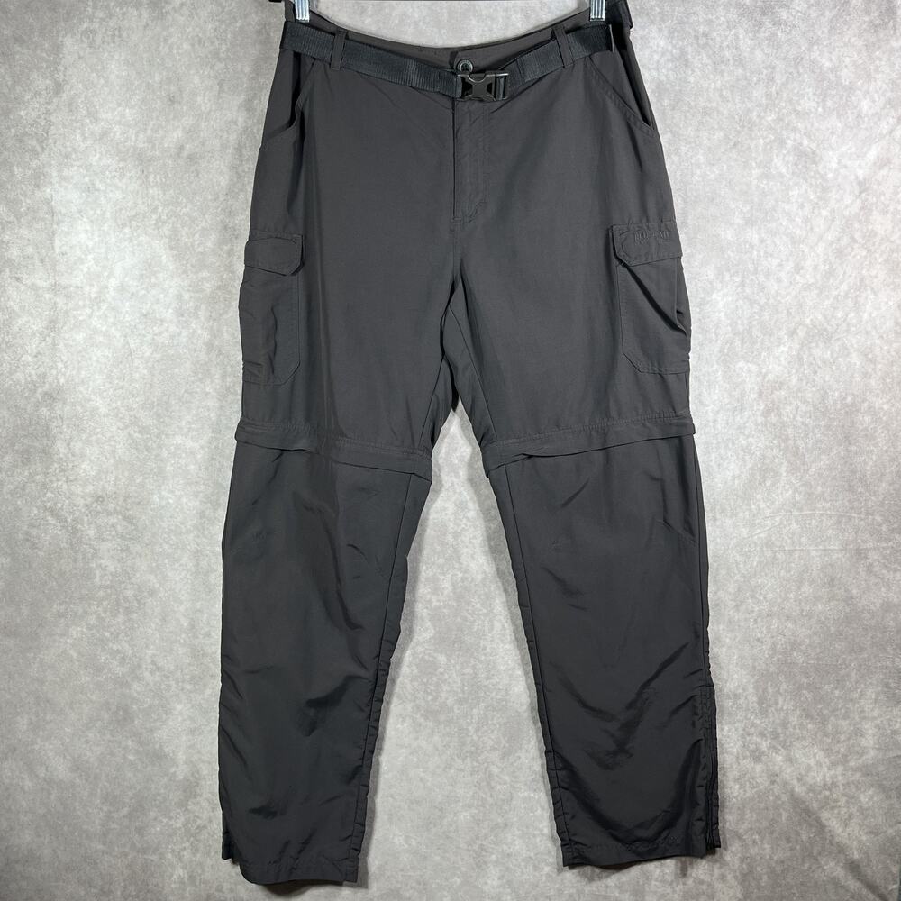Red‎ Head Convertible Cargo Pants Mens 36x32 Gray Nylon Zip Off Hiking Outdoor